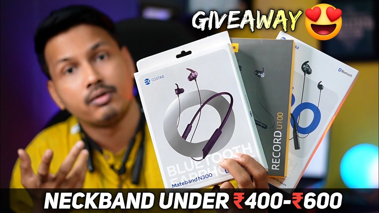 I Tested 3 Budget Neckband Under ₹400-₹600 By Costar || Best Neckband Under ₹600