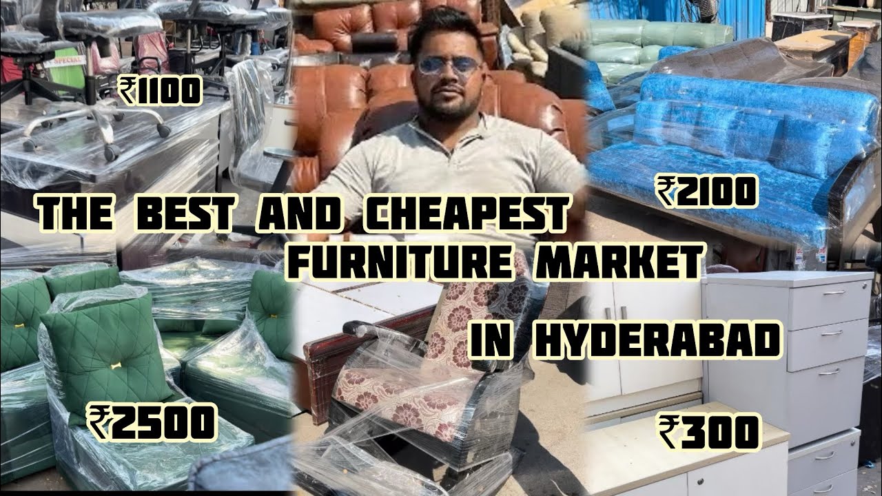 The Hyderabad biggest 😉Best 2hand Furniture Market in Hyderabad is so cheapest price 😯full details