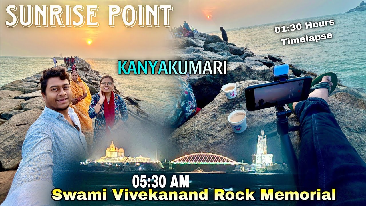 Sunrise Point 🌅 Kanyakumari - Highly Recommended Place to Visit