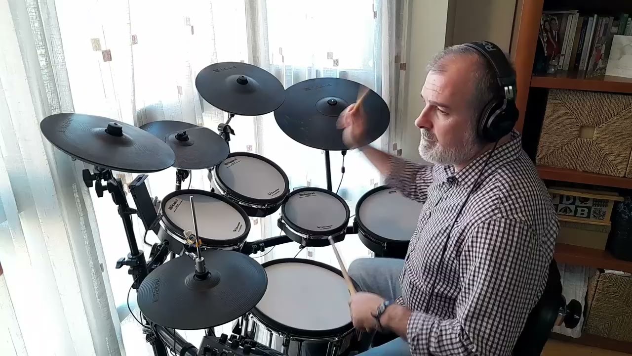 Huey Lewis & The News - The Power of Love - drum cover Moisés García