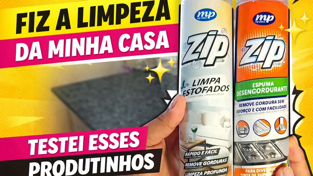 “Testei Produtos de Limpeza na Minha Rotina… Olha Isso!”