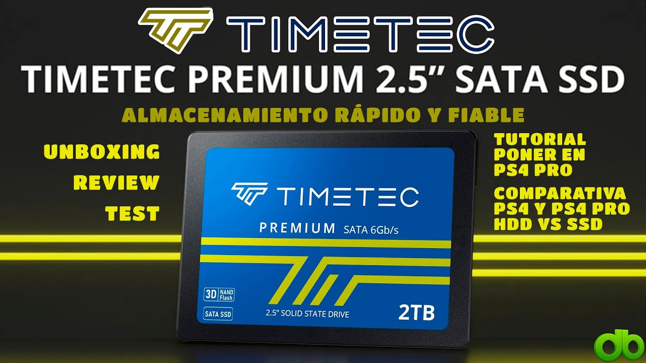 Timetec SSD 2TB 3D NAND Sata 3 Unboxing, Review y Test, 256GB a 2TB para PC Sobremesa Portátil o PS4