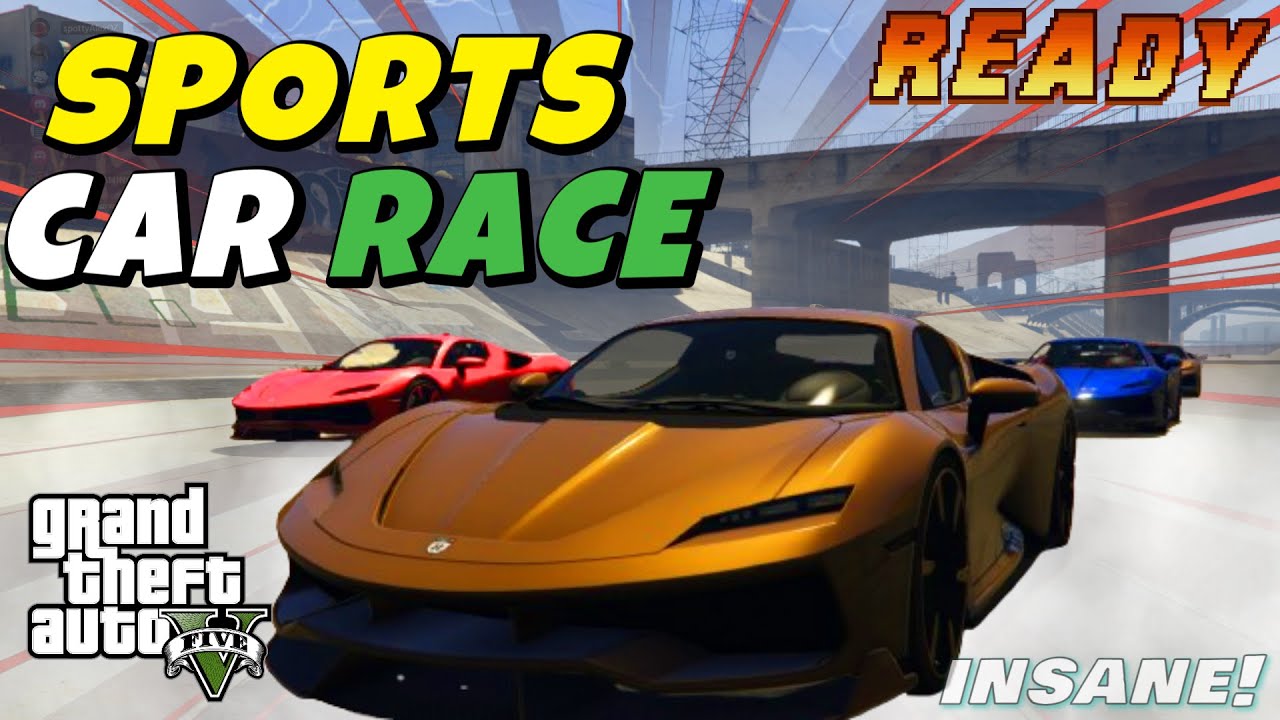 Unstoppable Sports Car Race 0.1 Sec Is Important For Race #gta5