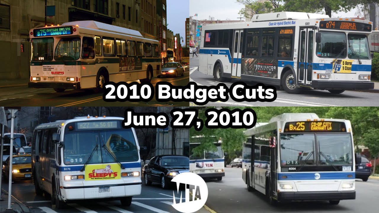 MTA Routes Cut During The 2010 Budget Cuts