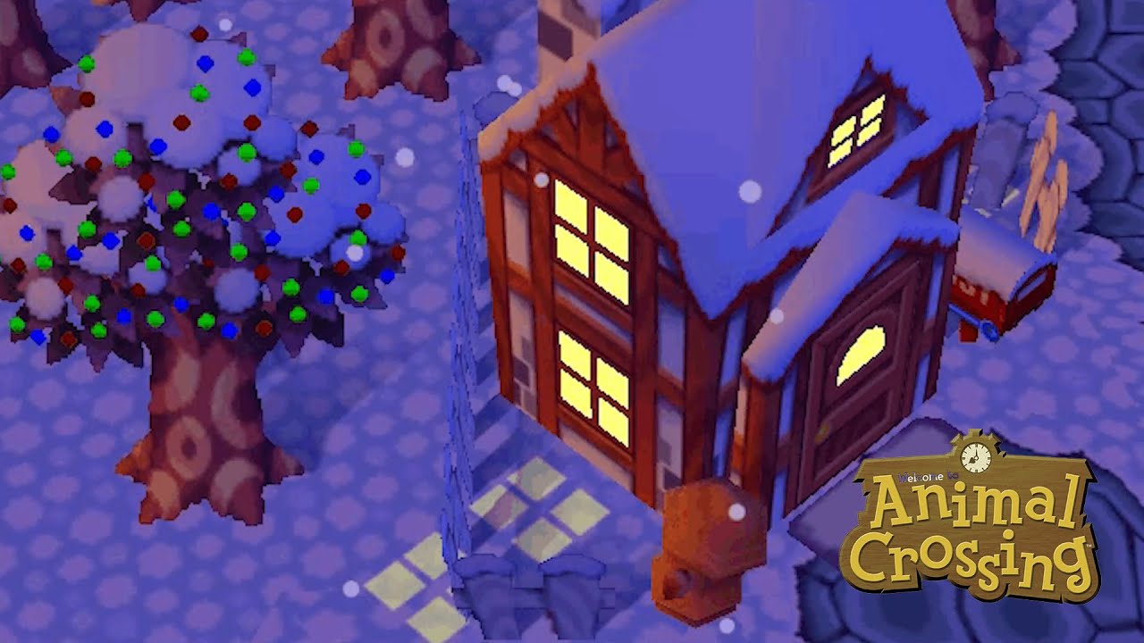 Christmas season | Don't think too much... | Relaxing Animal Crossing Music ~ Snowfall season