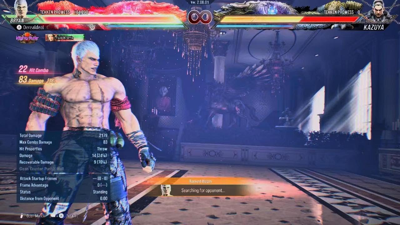 TEKKEN8_rank MATCH_online Bryan Fury