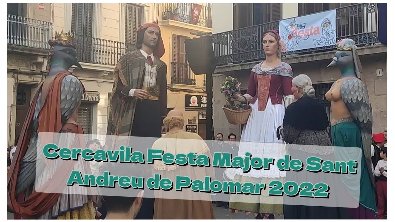 Cercavila Festa Major Sant Andreu de Palomar 2022 - Trobada de gegants 27/11/22