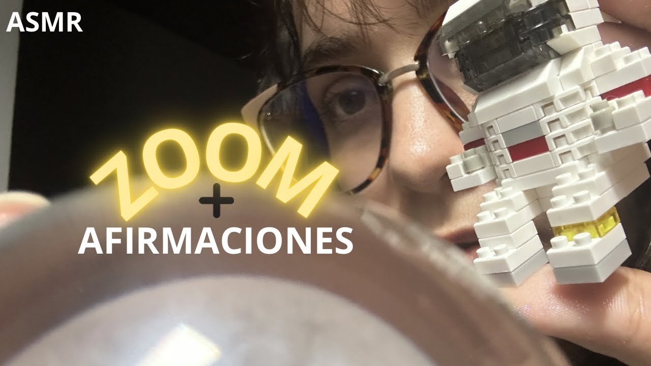 ASMR Zoom 🌙 Objetos con Afirmaciones Personalizadas para Ti (Relajación Profunda)