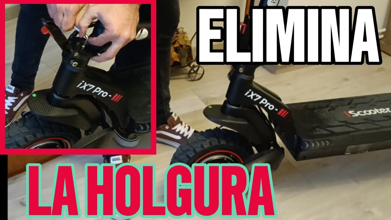 Como quitar holgura patinete ix7 Pro | Xiaomi m365 🛴 #electricbike #scooter #patineteelectrico