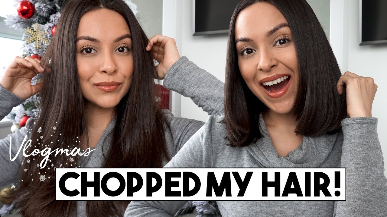 I CUT MY HAIR! THE SHORTEST ITS EVER BEEN! | Vlogmas Day 12 + 13 - LifeWithTrina