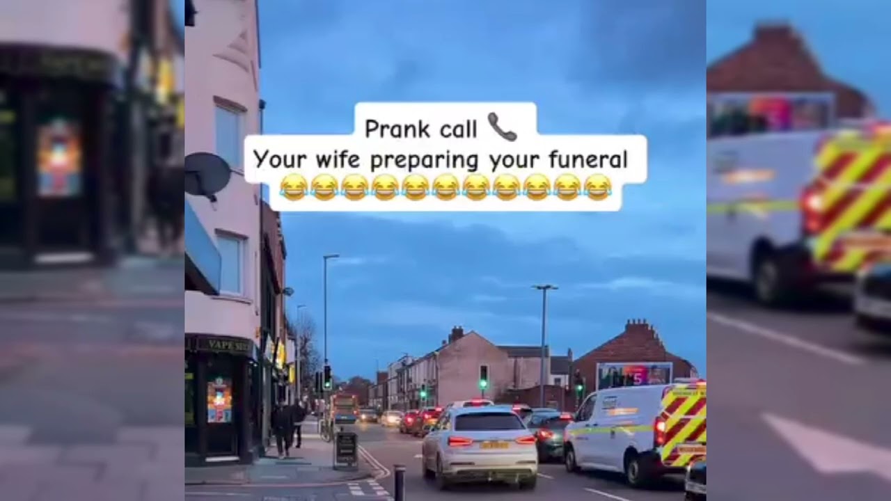Funny Prank call - your wife is preparing your funeral 😂 #funny #prank 