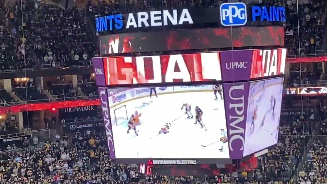Pittsburgh Penguins Goal Horn Live - All Goals vs Predators 3/30/23