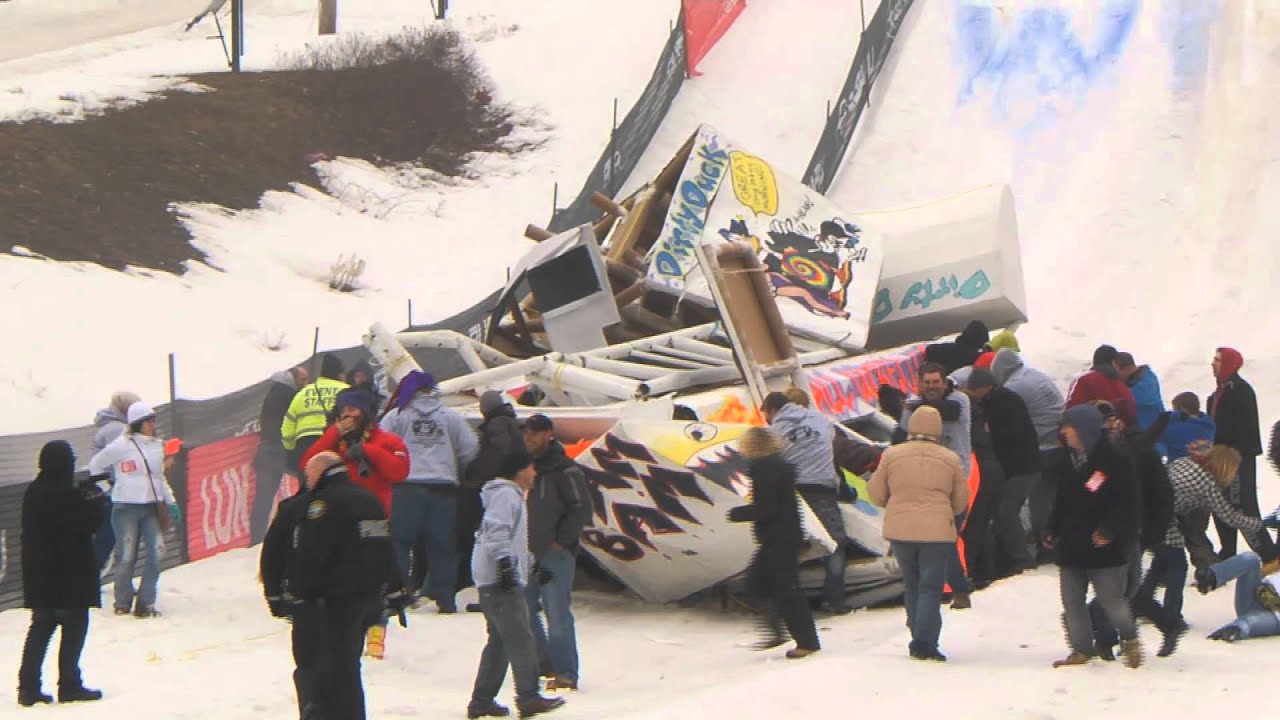 Pierre Robert Sled Ride@Cardboard Classic