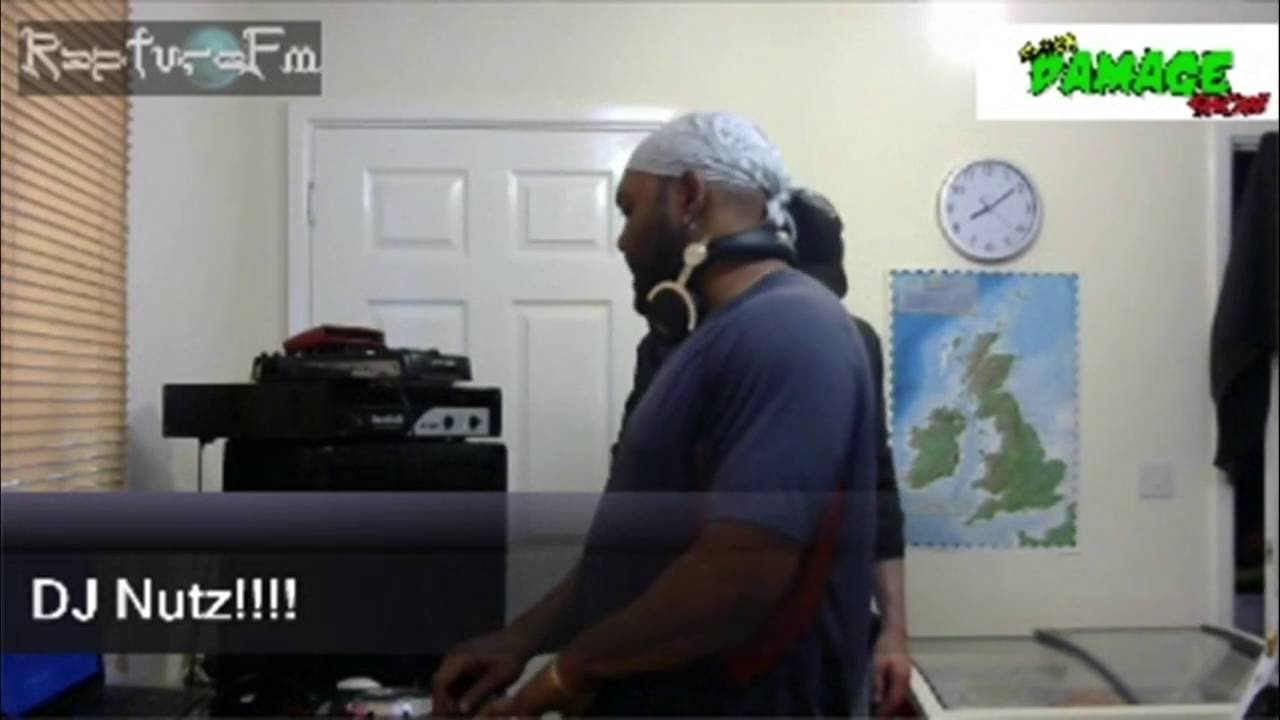 RaptureFm Live Stream THE D'n'B DAMAGE SHOW WITH DJ NUTZ, DJ URBAN ZERO