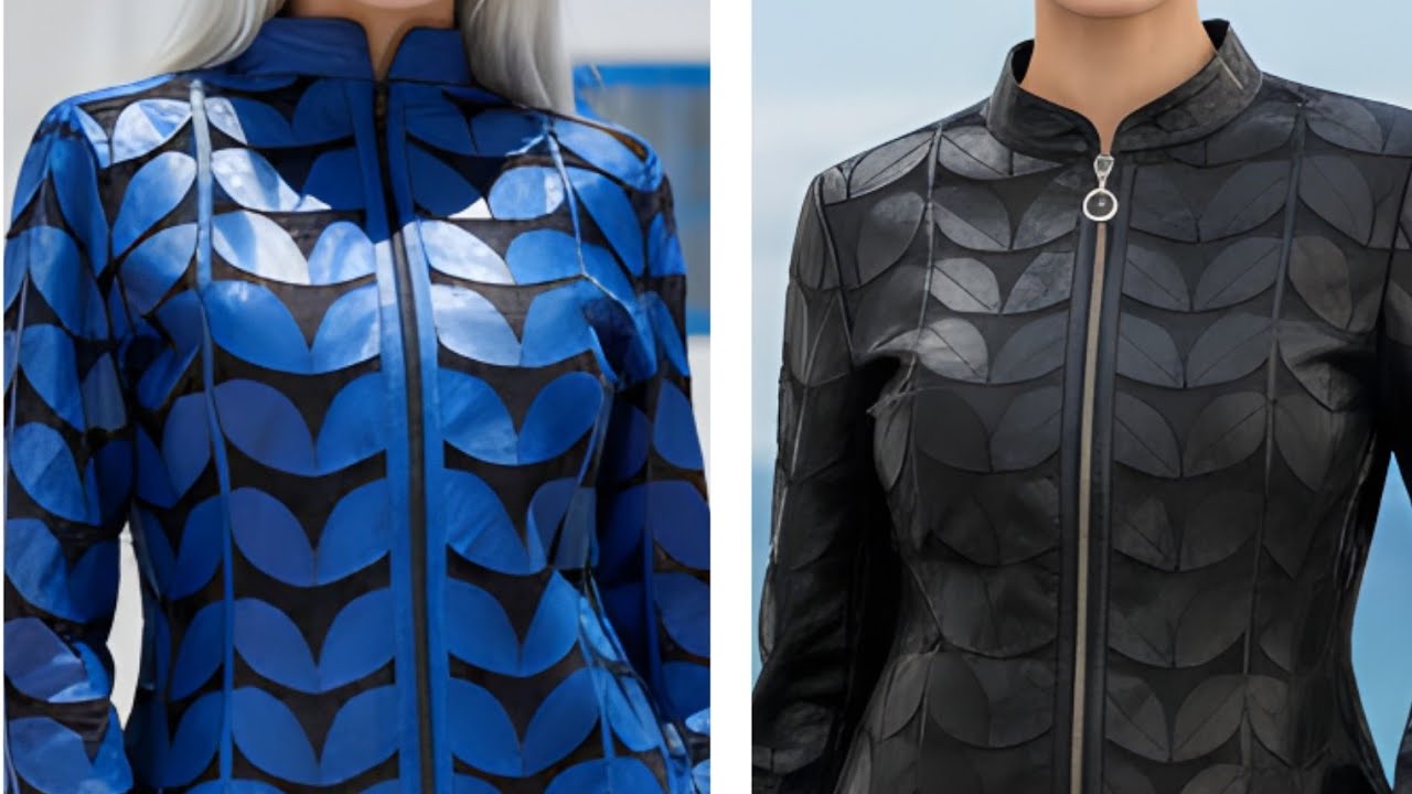 Womens Jacket Collection Outfit Leather 