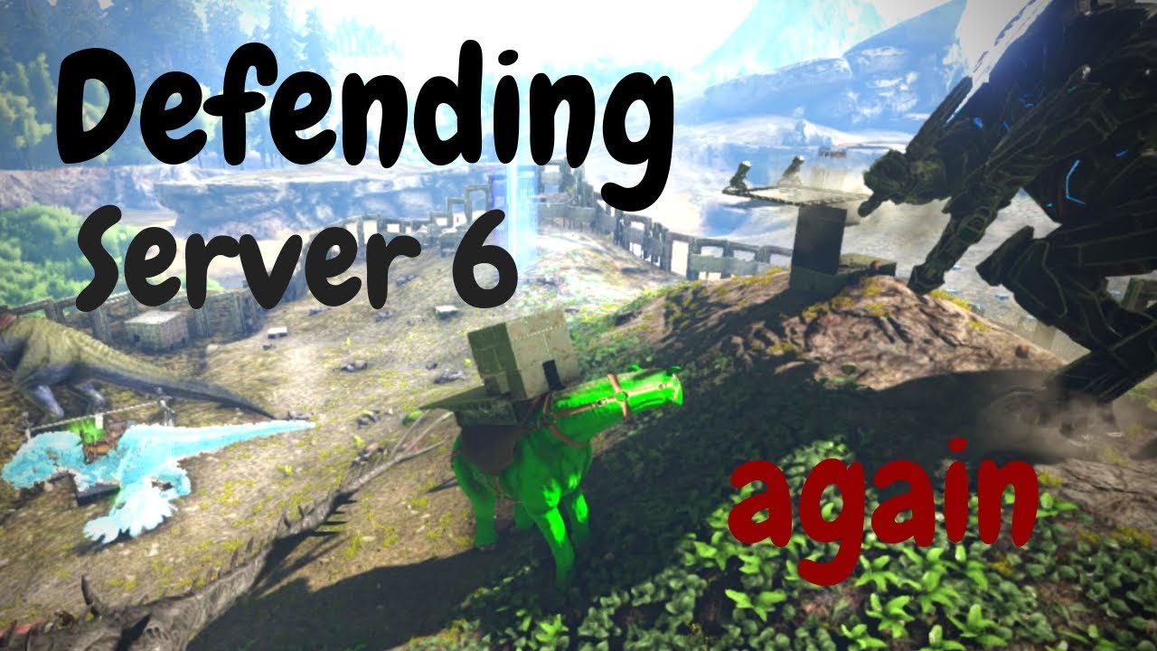 Ark official PvP | vVv | Defending main Island Server 6