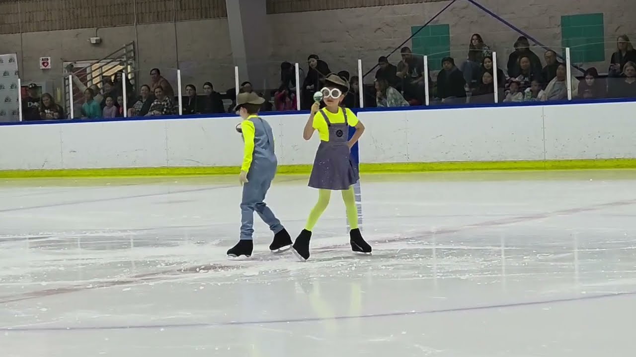 Figure skating to Minions