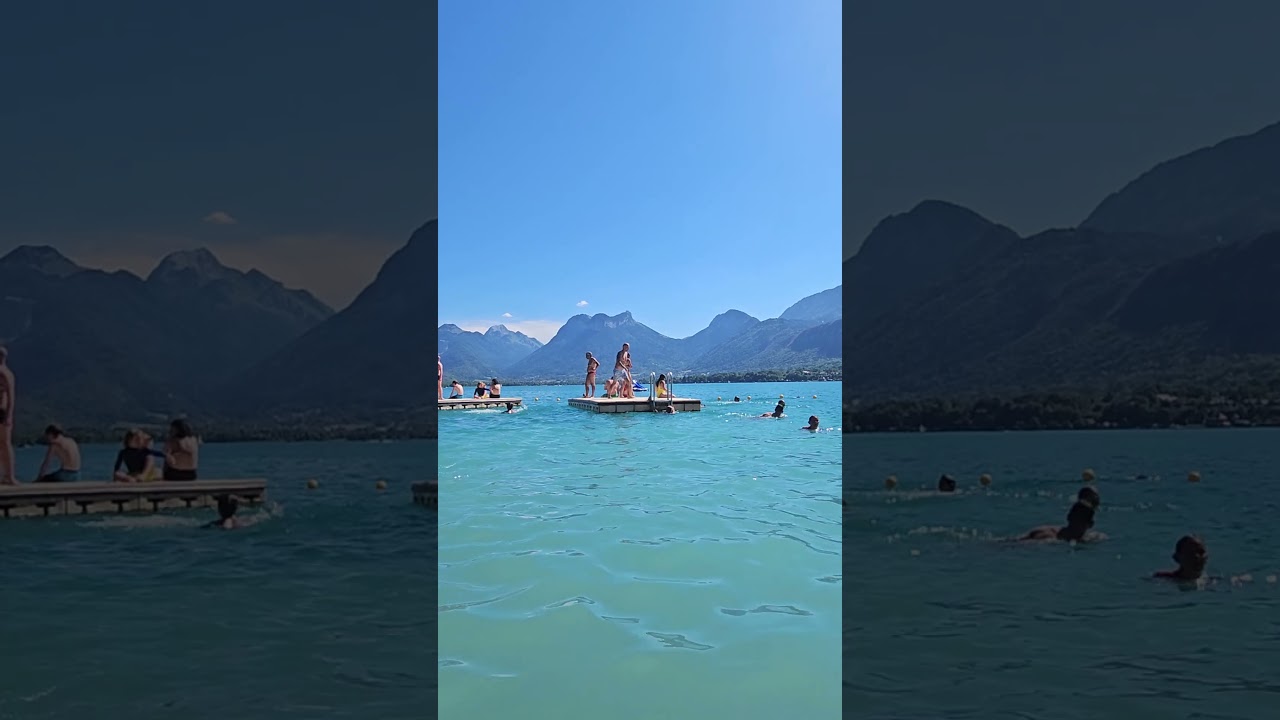 Dive into the Beauty of Lake Annecy: Plage d'Angon Adventure