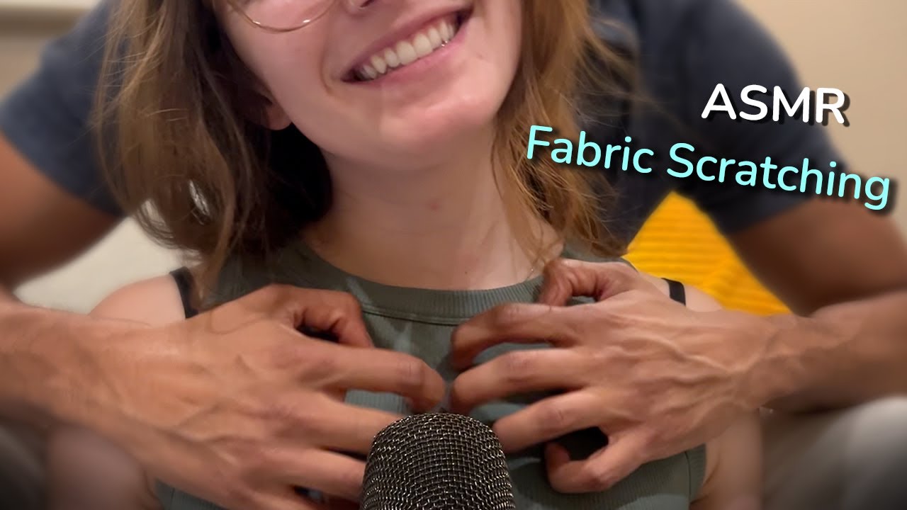ASMR Fabric Scratching with @Tingle_t_ASMR