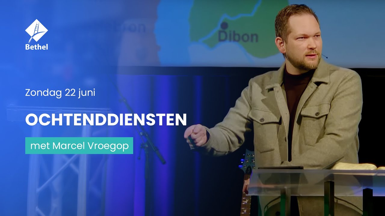 9.00 uur - Kerkdienst vanuit de Vrije Baptistengemeente Bethel -  22 juni - Marcel Vroegop.