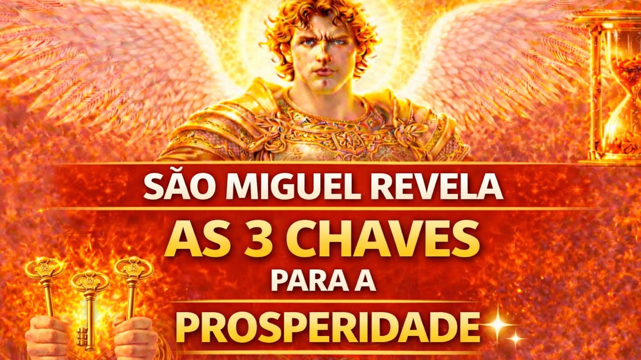 HOJE O ARCANJO MIGUEL VAI QUEBRAR A POBREZA E ABRIR AS PORTAS DA PROSPERIDADE PARA VOCÊ!