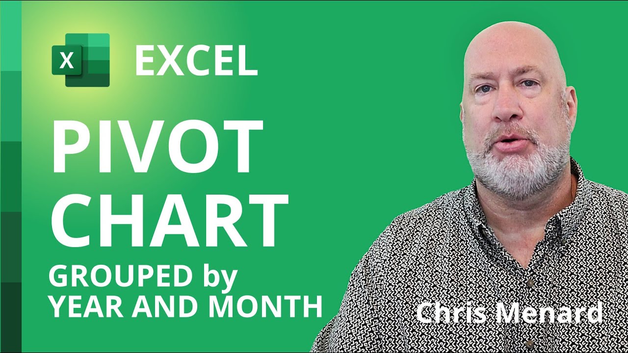 Как создать сводную диаграмму с группировкой по годам и месяцам в Excel
