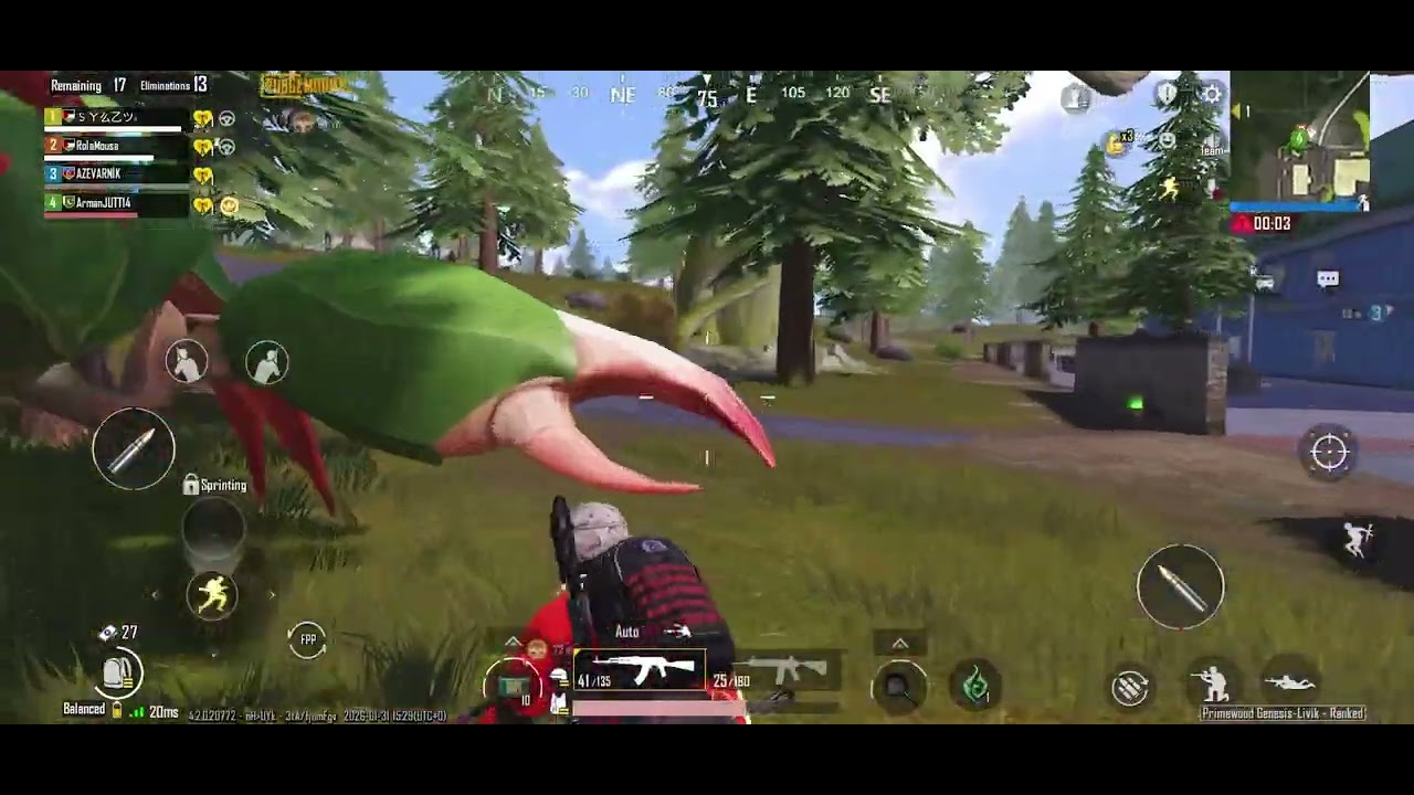 Playing PUBG mobile in car quietly