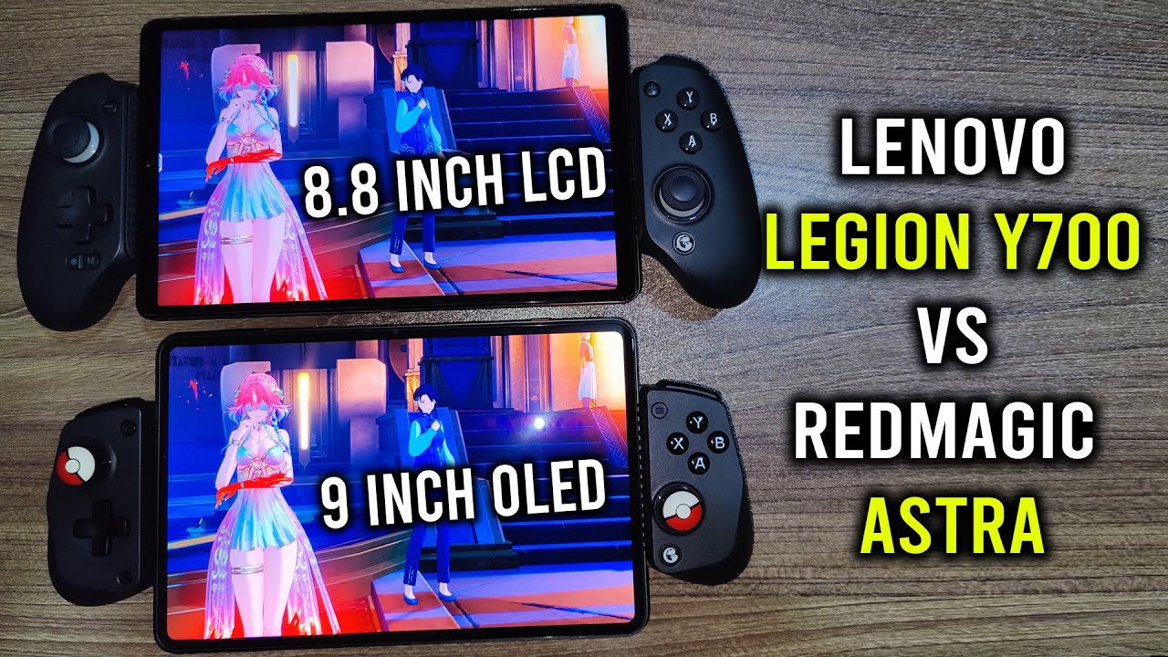 Сравнение планшета Redmagic Astra и Legion Y700 в качестве основного игрового портативного устрой...