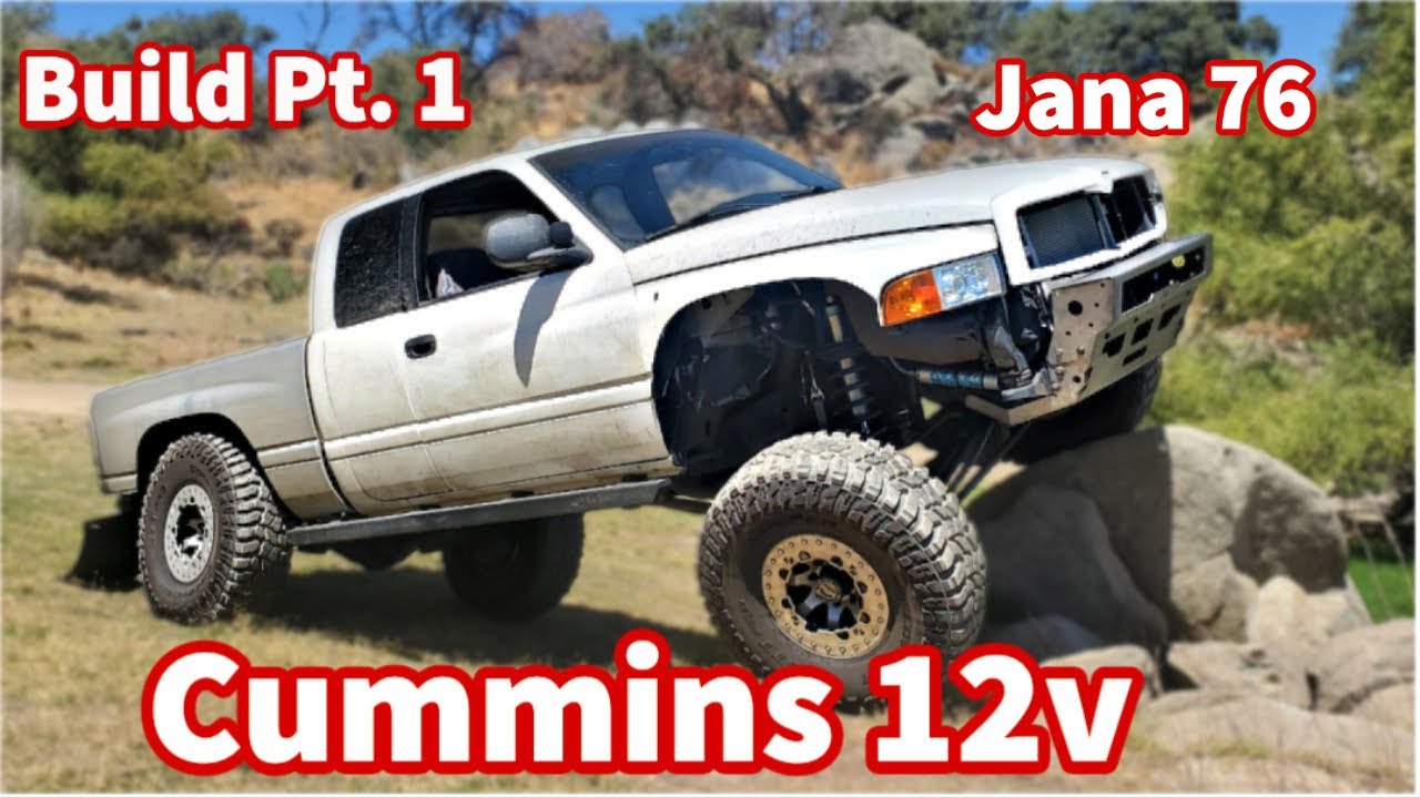 Cummins 12v rock crawler build - JANA 76 - SuperDuty Axle - PART 1