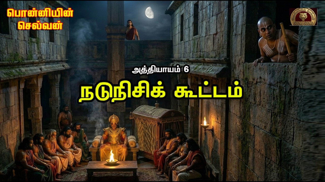 பொன்னியின் செல்வன் | அத்தியாயம் 6 | நடுநிசி கூட்டம் | Seene Scene Tamil Story