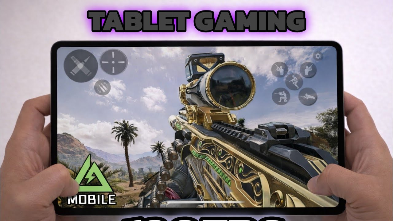 Smoother than console?! 😲 Handcam gameplay with 120FPS tablet Deltaforce Mobile
