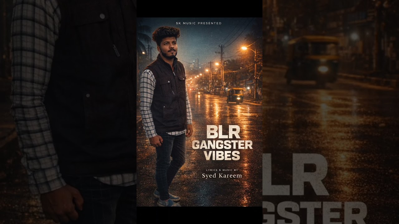 BLR Gangster Vibes | Chill Lo-Fi Bangalore Rap | SK Music. #kghalli #rapsongs 