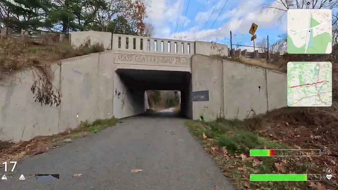 Urban Exploring along the Mass Central Rail Trail (Wayside and Wayland Depot).