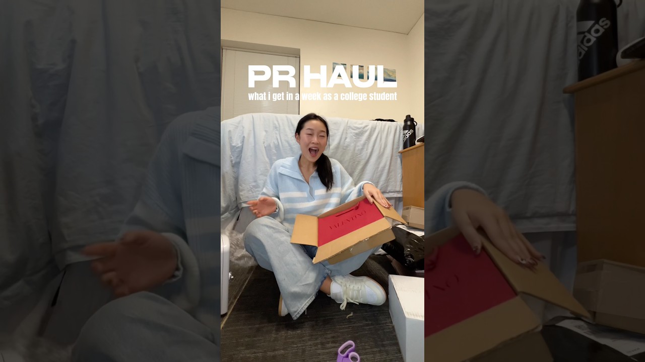 Еженедельный обзор покупок из PR-агентства: Роскошная версия✨📦 #prhaul #unboxing #shorts