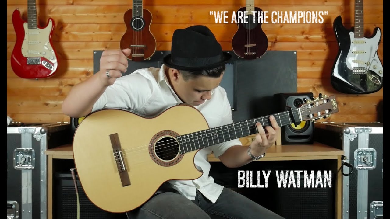 Billy Watman - We Are The Champions [QUEEN] classical guitar arrangement