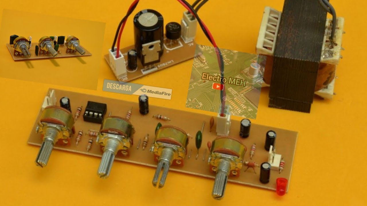 Preamplificador con control de tonos mono. Muy recomendado #1