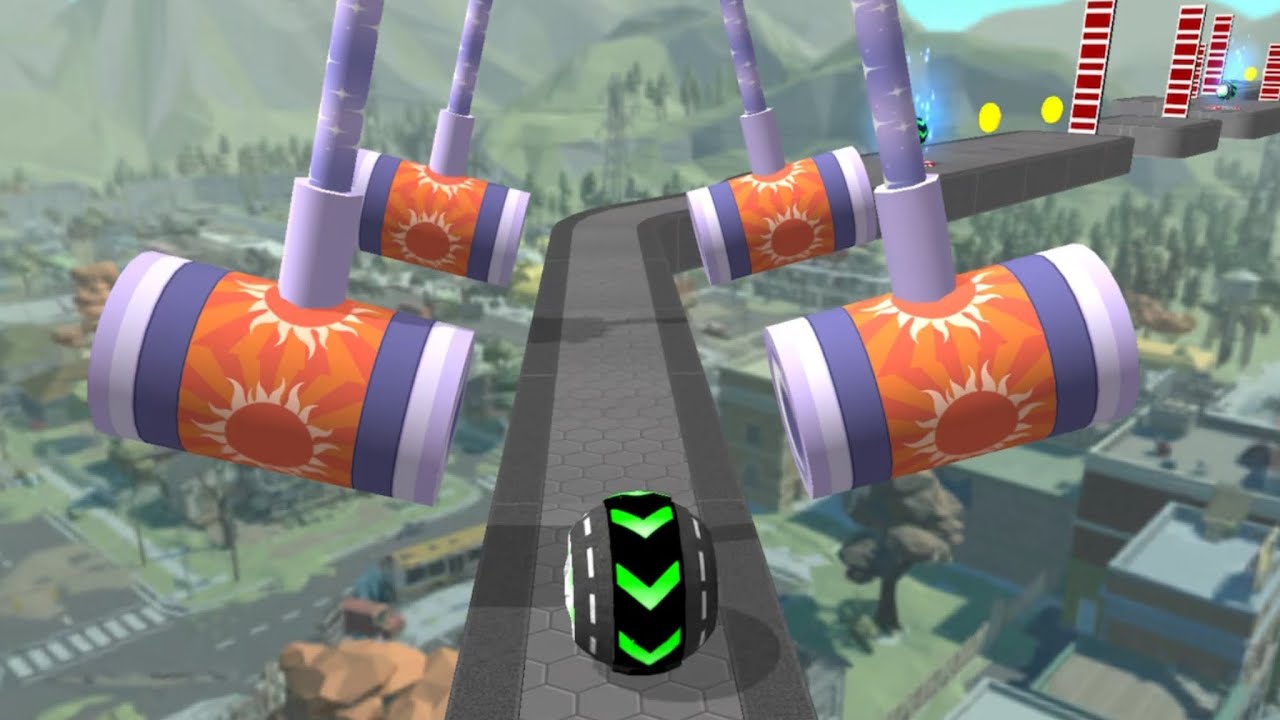 Rolling Ball Sky Escape  Gameplay  Level 42 - 50