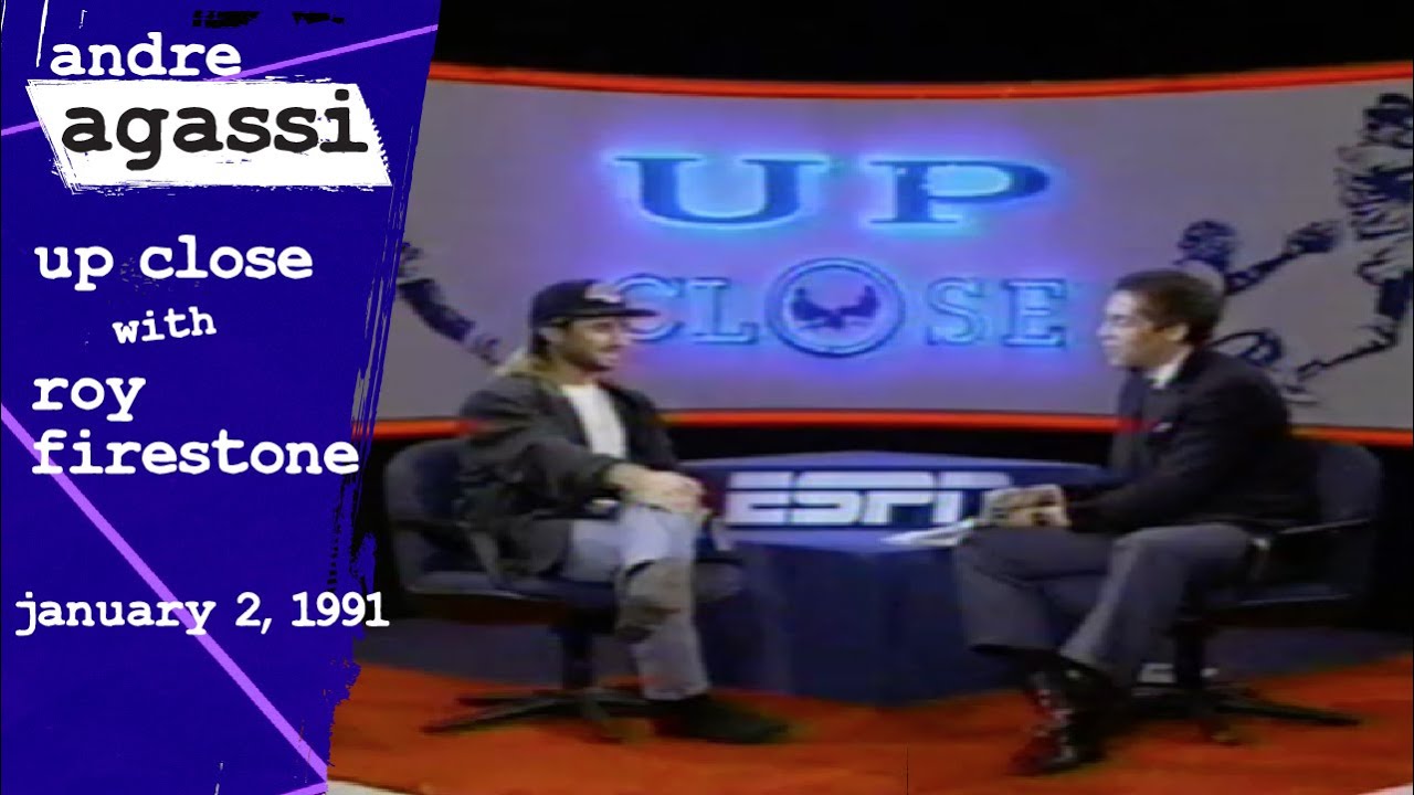 Andre Agassi Up Close w Roy Firestone - January 2, 1991