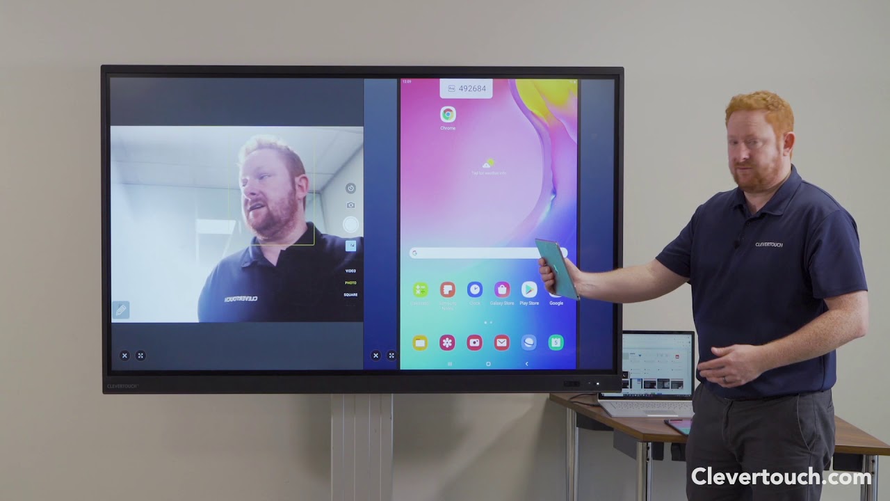 Clevertouch | IMPACT & IMPACT Plus Screen Mirroring/casting