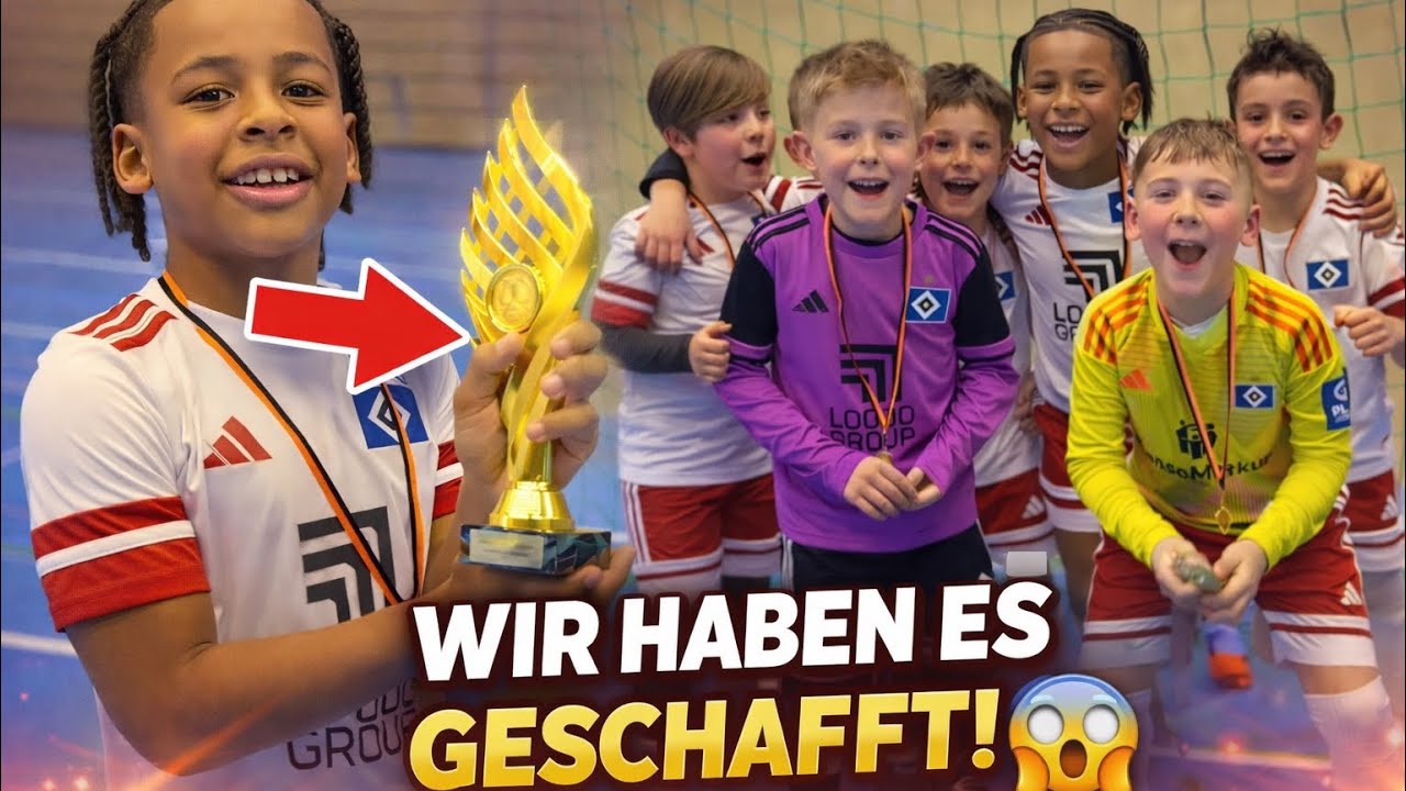 KAYDEN HOLT GOLD mit dem HSV 🏆 