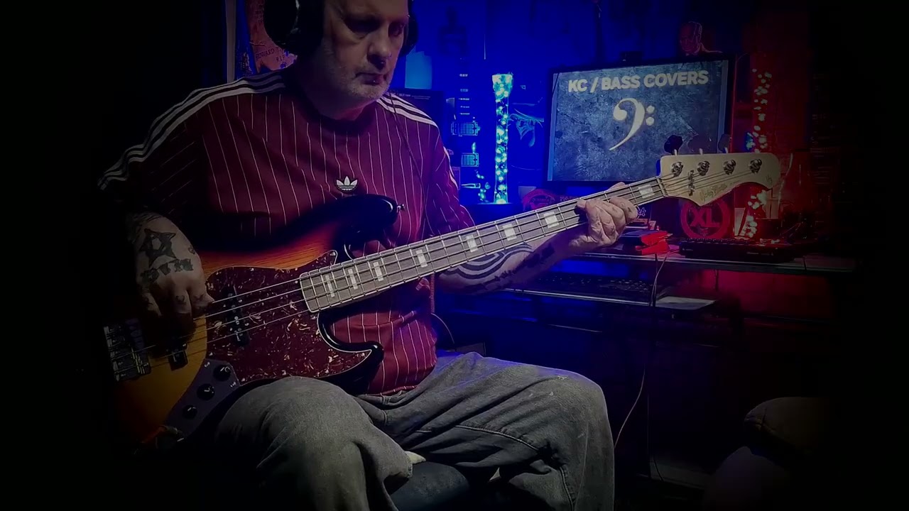 Dua Lipa - Break My Heart - Bass Cover .