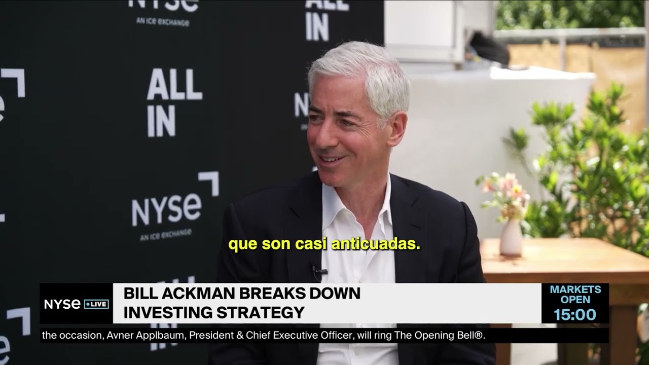 CEO Pershing Square Билл Акман объясняет стратегию выхода на биржу NYSE
