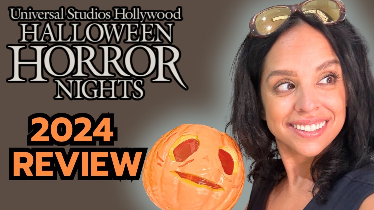I used to be blind. Come to Halloween Horror Nights Hollywood with me! (HHN 2024 Review)