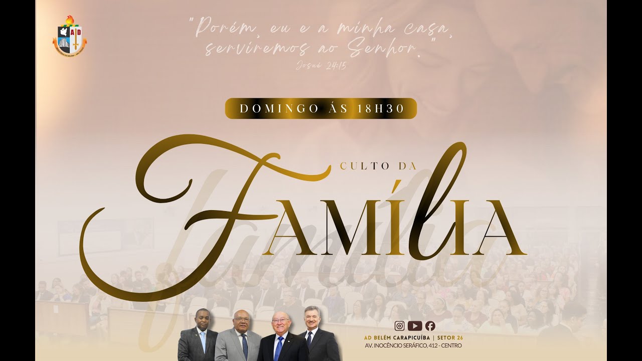 Culto da Família - 18/01/2026