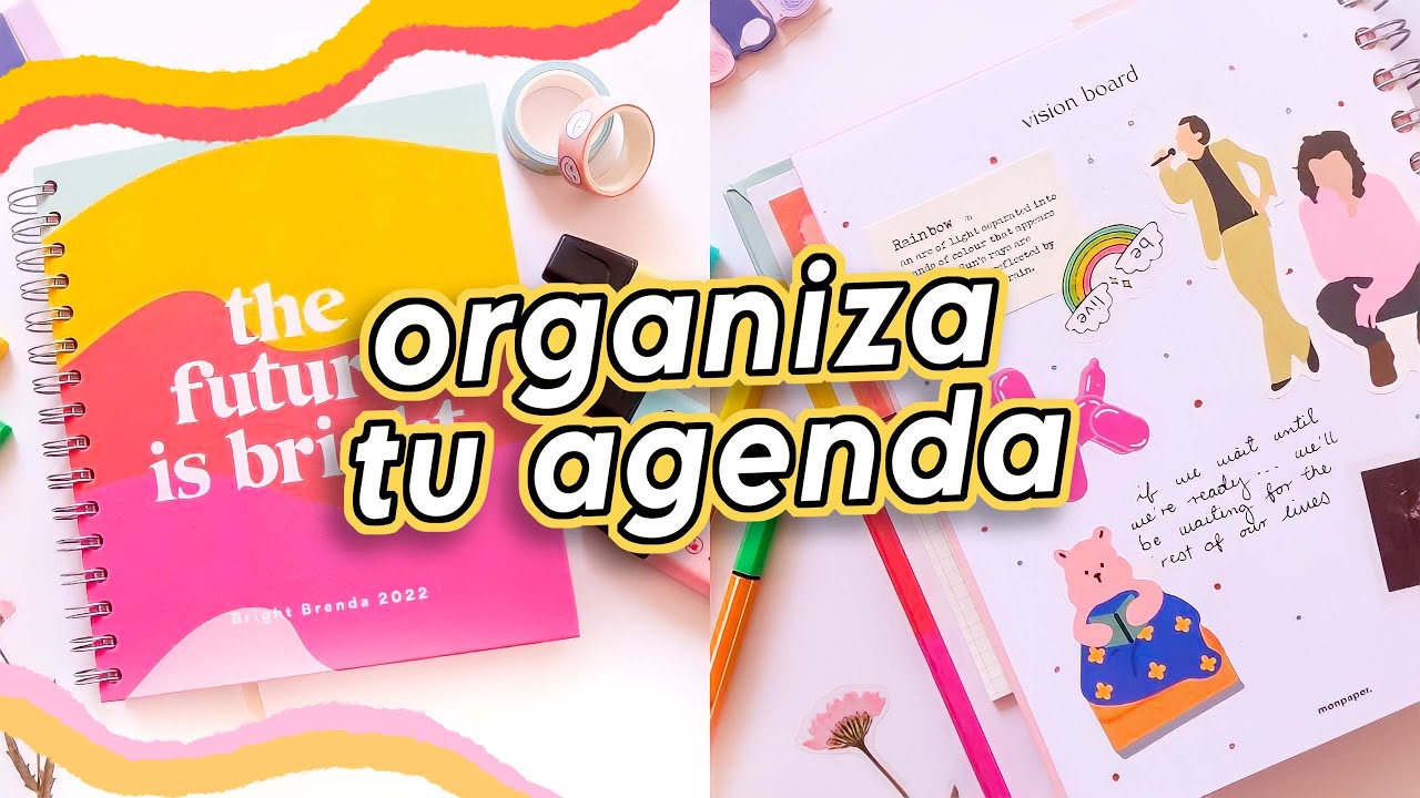 Consejos para organizar tu agenda 2022 | Cómo organizarte y ser más productivo ⭐️ Stationery Pal