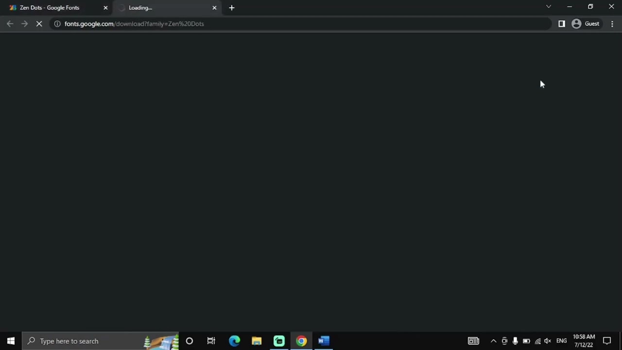 CARA MEMUAT TURUN FONT PERCUMA DI GOOGLE FONTS | TD1303