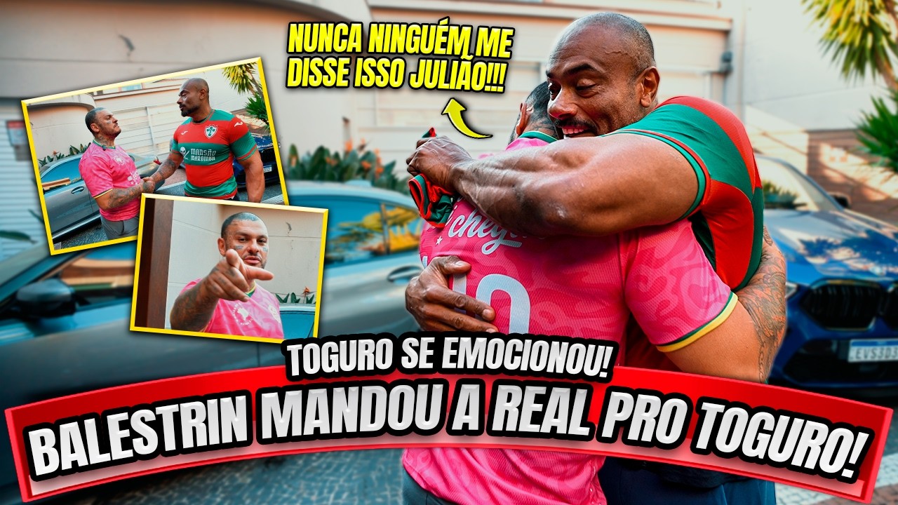 BALESTRIN MANDOU A REAL PRO TOGURO - ELE SE EMOCIONOU MUITO !!!