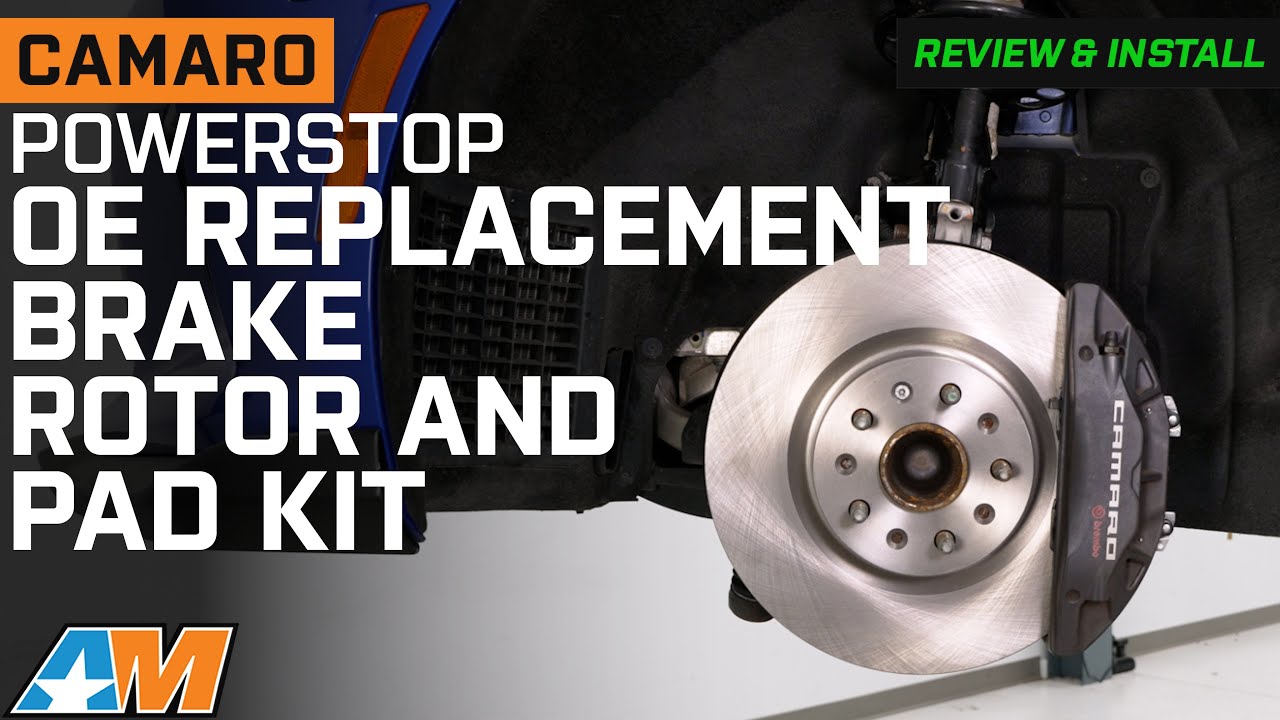 2016-2024 Camaro SS PowerStop OE Replacement Brake Rotor and Pad Kit Review & Install