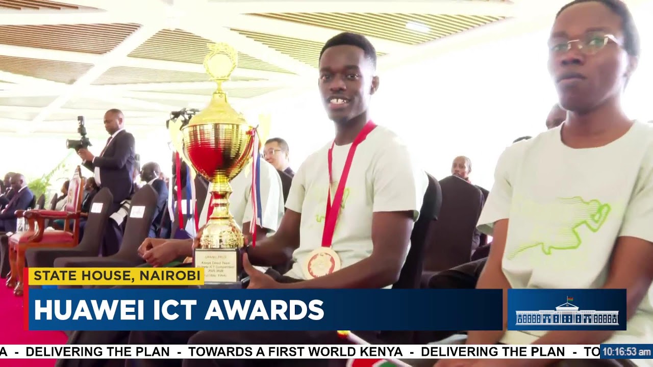 Церемония вручения наград Huawei ICT Awards, Стейт-хаус, Найроби.