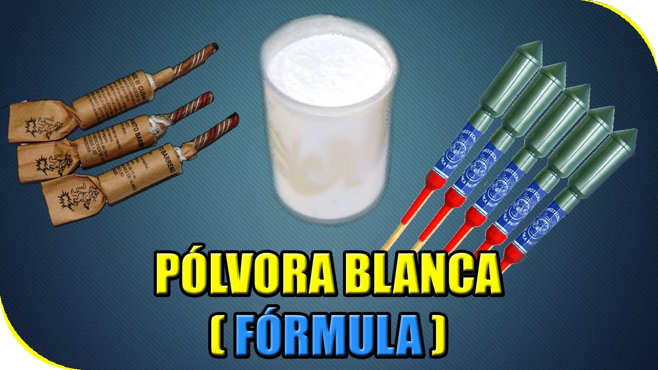 COMO HACER P&Oacute;LVORA BLANCA CASERA | EXPERIMENTOS CASEROS